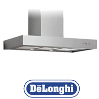 קולט אדים ארובה בגימור נירוסטה Delonghi