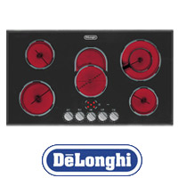 כיריים קרמיות 6 להבות 90 ס"מ Delonghi
