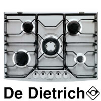 כיריים גז 5 להבות ברוחב 70 ס"מ De Dietrich