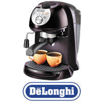 מכונת אספרסו וקפוצ'ינו בלחץ 15 בר Delonghi