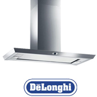 קולט אדים ארובה בגימור נירוסטה Delonghi