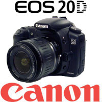 מצלמת רפלקס דיגיטלית 8.2 מגה Canon EOS 20D Body