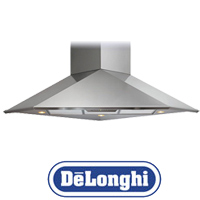 קולט אדים ארובה פינתי נירוסטה Delonghi