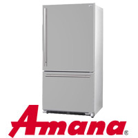 מקרר תא הקפאה תחתון בנפח 626 ליטר Amana + מתנה