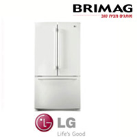 מקרר 3 דלתות תא הקפאה תחתון נפח 584 ליטר LG