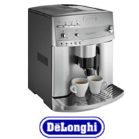 מכונת אספרסו וקפוצינו הכוללת מטחנת קפה  Delonghi