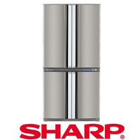 מקרר 4 דלתות 648 ליטר SHARP דגם SJ-5505IX