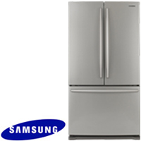 מקרר 3 דלתות בנפח 578 ליטר דגם SAMSUNG RF26NBSH