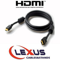 כבל HDMI-HDMI דיגיטלי באורך 2 מטר LEXUS