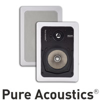 זוג רמקולים שקועים וופר 5" ורבע Pure Acoustics