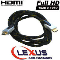 כבל HDMI להעברת אותות דיגיטליים אורך 2 מטר LEXUS