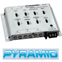 קרוס אובר דגיטלי לרכב 6 ערוצים PYRAMID