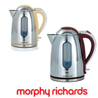 קומקום חשמלי נירוסטה השורק ברתיחה morphy richard