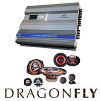 מגבר בעל 4 יציאות 2000W + סט 8 רמקולים