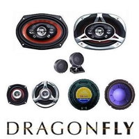 סט 8 רמקולים לרכב DRAGON FLY