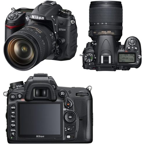 מצלמת רפלקס דיגיטלית Nikon D7000 + עדשה 18-55VR