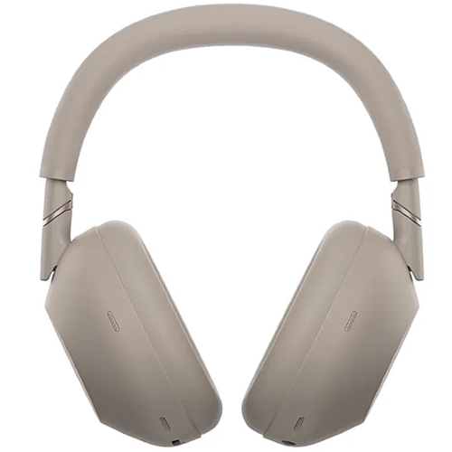 אוזניות קשת אלחוטיות SONY WH-1000XM6T אבן