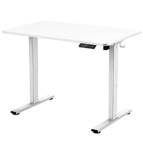 שולחן חכם מתכוונן לבן 100X60 ס"מ SMARTER ET119W-C