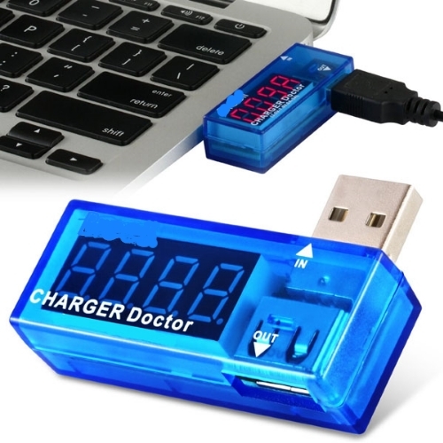 מודד זרם ומתח לספקי USB ויציאות USB