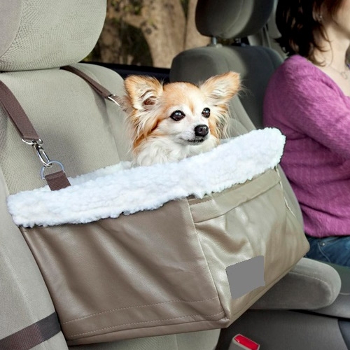 בוסטר לכלבים, מושב מרופד נוח להסעת כלבים ברכב