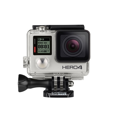 מצלמת ספורט GoPro HERO4 Silver ברזולוציית 4K
