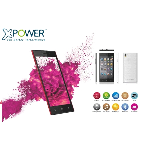 טלפון סלולרי 5.5" דגם XPOWER Z55 מתנה לרוכשים