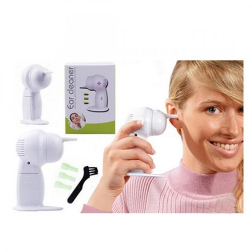 מנקה אוזניים חשמלי ללא סכנת פגיעה בעור התוף