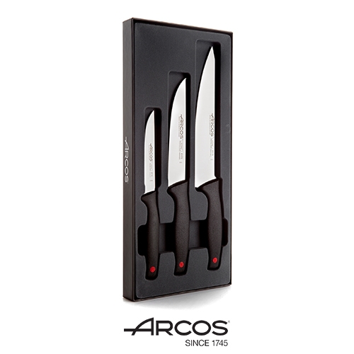 סט 3 סכיני מסדרת מונקו תוצרת ARCOS ספרד 8185