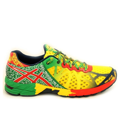 נעלי ריצה גברים Asics צבעים מטריפים Gel Noosa