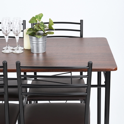 שולחן פינת אוכל  מבית Homax - משולב עץ ומתכת