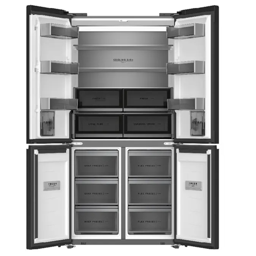 מקרר 4 דלתות 617 ליטר קו אפס FRIGIDAIRE FQF675GBG