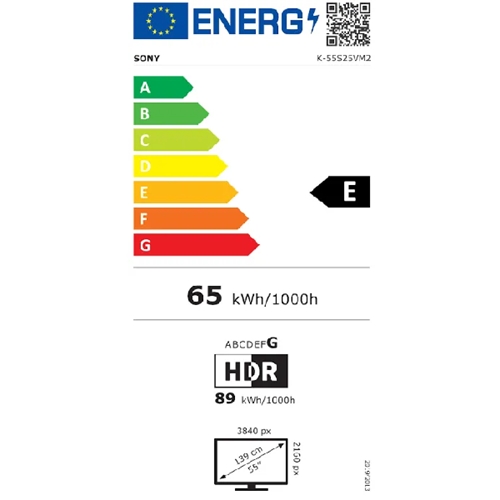 טלוויזיה "55 SONY BRAVIA 2M2 K55S25M2PB 4K LED