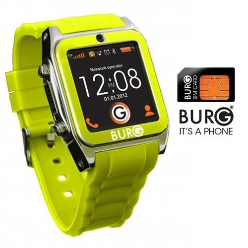 שעון מולטימדיה משולב טלפון סלולארי BURG