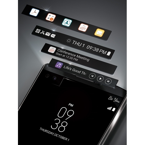 LG V10 מסך 5.7" ומסך 2.1" מעבד 6 ליבות 4GB 32GB