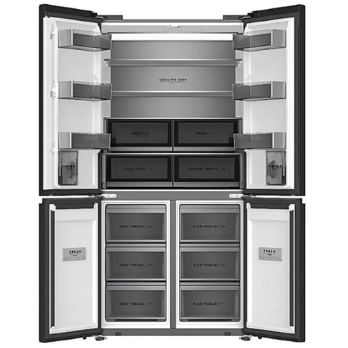 מקרר 4 דלתות 617 ליטר קו אפס FRIGIDAIRE FQF675GWM
