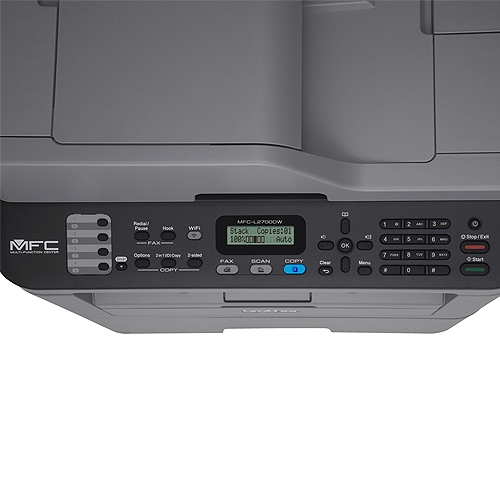 מדפסת משולבת ליזר אלחוטית Brotherדגם MFC-L2700DW
