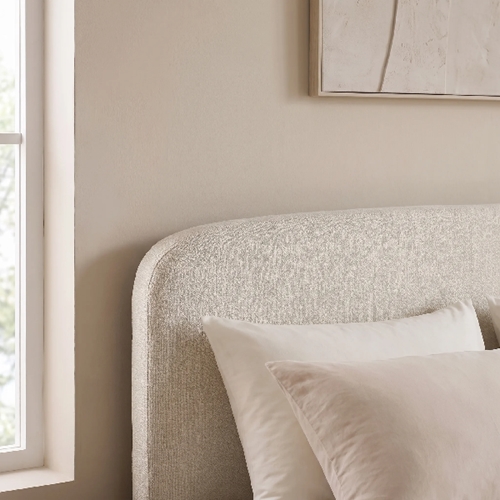 מיטה זוגית 200*160 דגם אס בגוון שמנת HOME DECOR