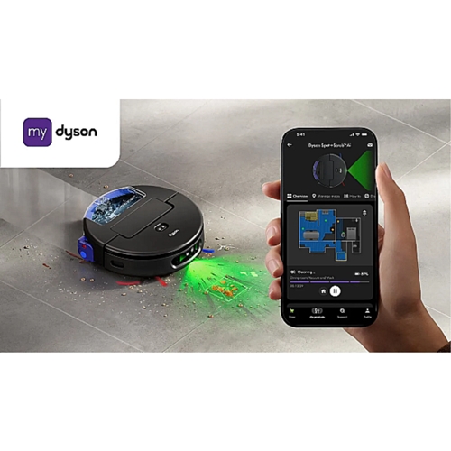 שואב אבק רובוטי שוטף Dyson spot+scrub™ Ai דייסון