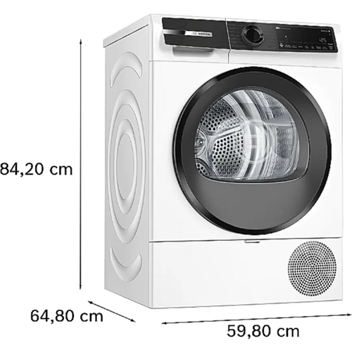 מייבש כביסה 10 ק"ג דגם BOSCH WQK25200IL בוש