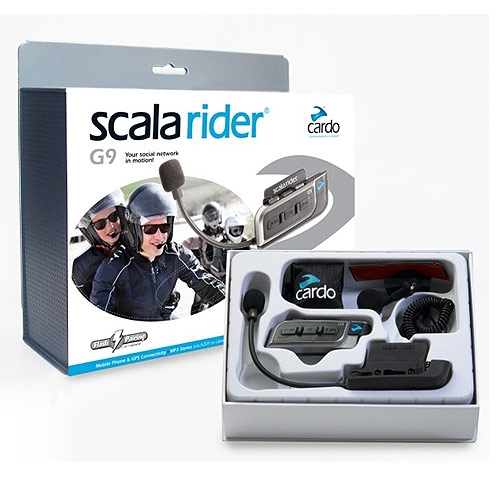 Cardo Scala Rider G9 מערכת תקשורת לקסדה