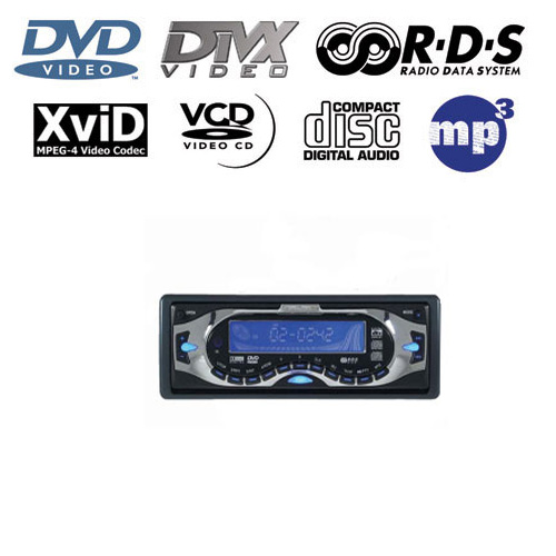 ר. דיסק MP3 DVD כולל RDS המציג שמות תחנות הרדיו