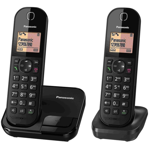 טלפון אלחוטי בעברית ושלוחה PANASONIC KX-TG6412