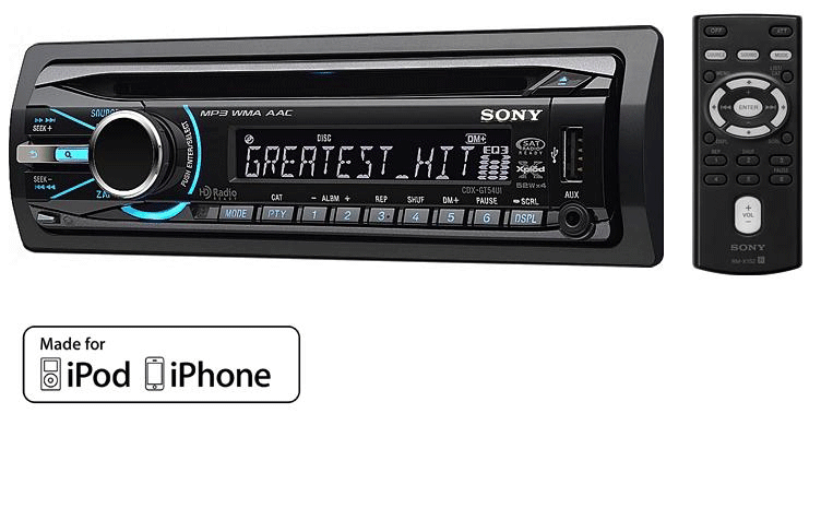 רדיו דיסק MP3 סוני לרכב כולל USB +רמקולים מתנה