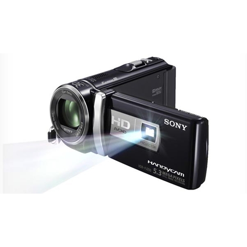 מצלמת וידאו HD עם מקרן מובנה SONY דגם HDR-PJ200