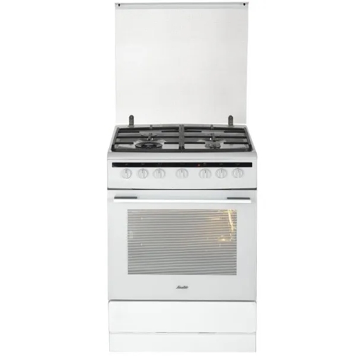 תנור 60 ס"מ משולב כיריים SAUTER ELEGANT 4780W לבן