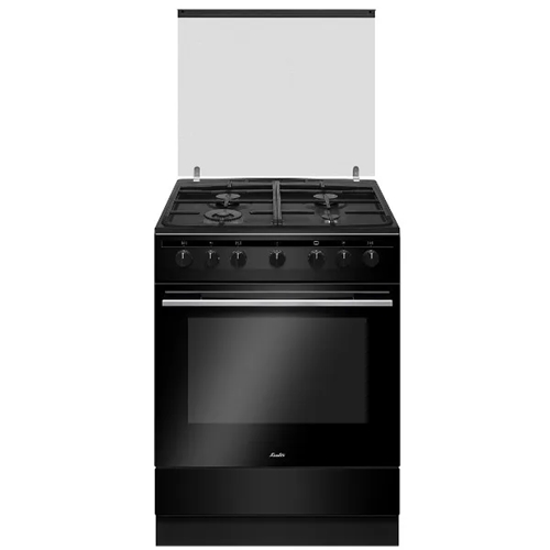 תנור 60 ס"מ משולב כיריים SAUTER ELEGANT 4780B שחור