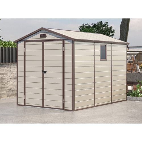 מחסן פלסטיק פרימיום במידות 192X278 דגם ARPO E70