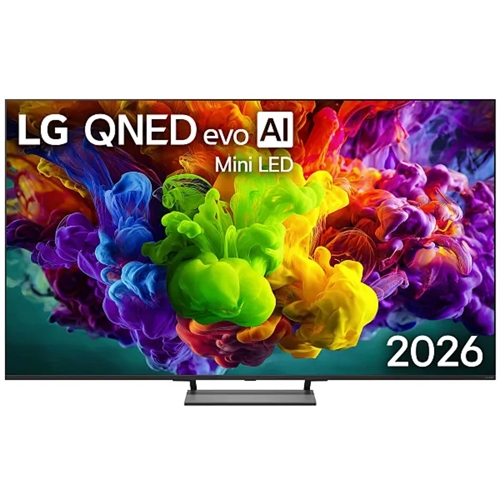 טלוויזיה חכמה 65" LG 4K 65QNED93B6A QNED EVO AI