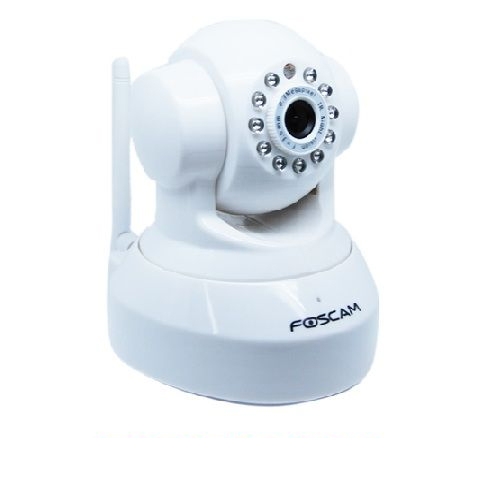 מצלמת אבטחה IP אלחוטית ממונעת עם ראיית לילה Fosc