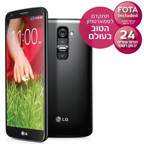 סמארטפון LG דגם G2 אחסון 16GB